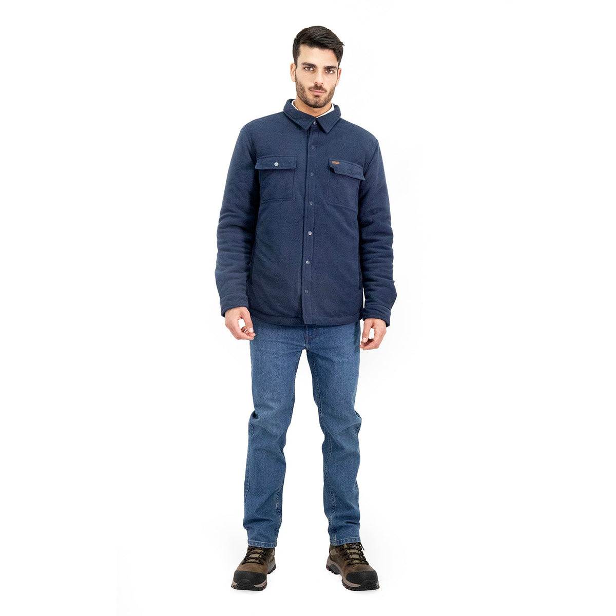 Chaqueta polar Grizzly Quebec para hombre color azul