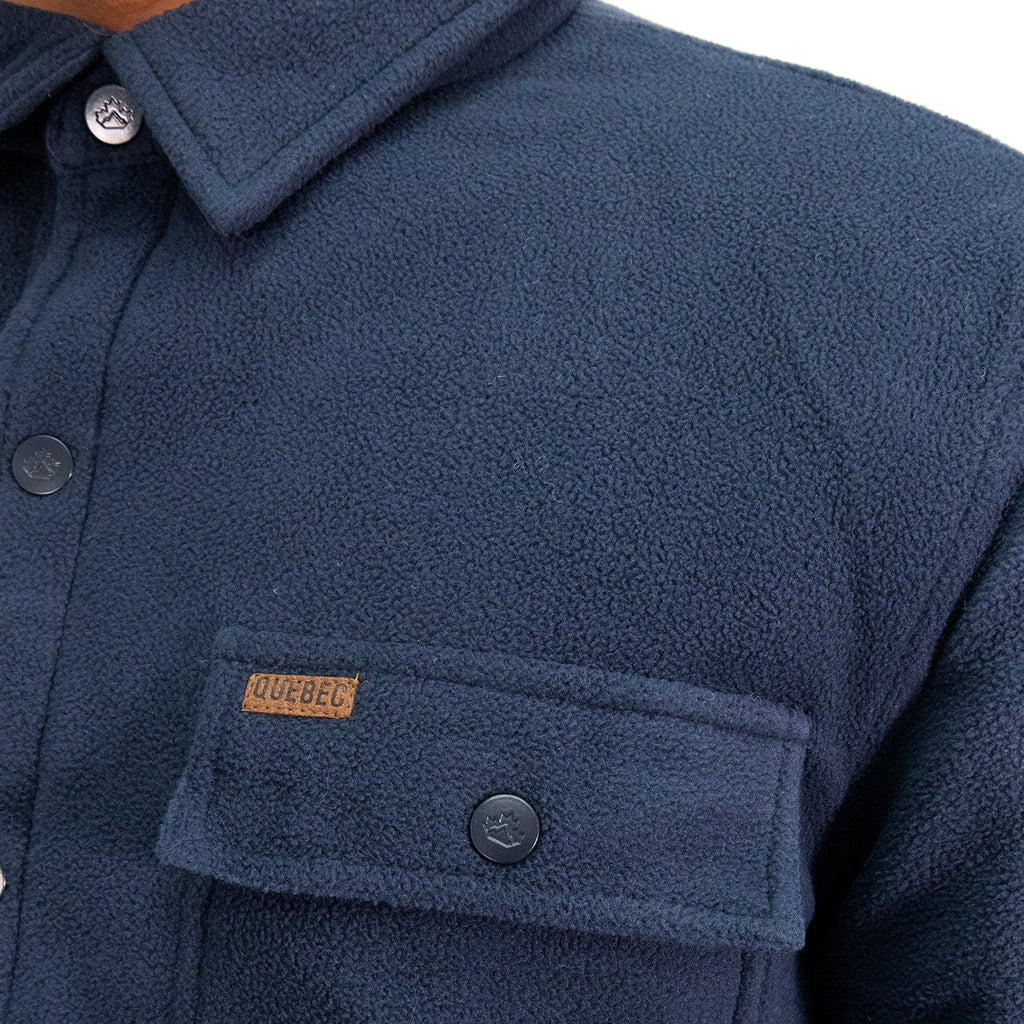 Chaqueta polar Grizzly Quebec para hombre color azul