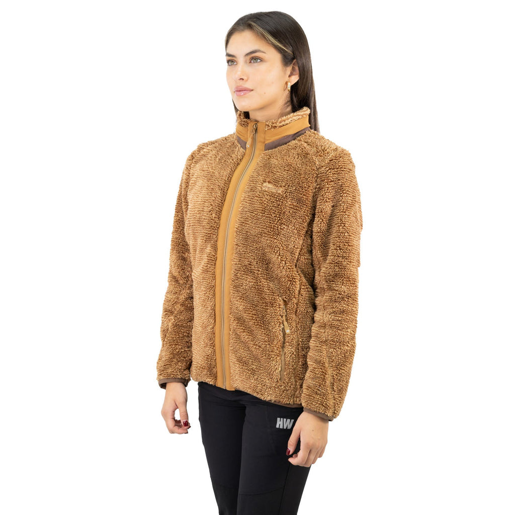 Chiporro Shaggy Hardwork para mujer color camel
