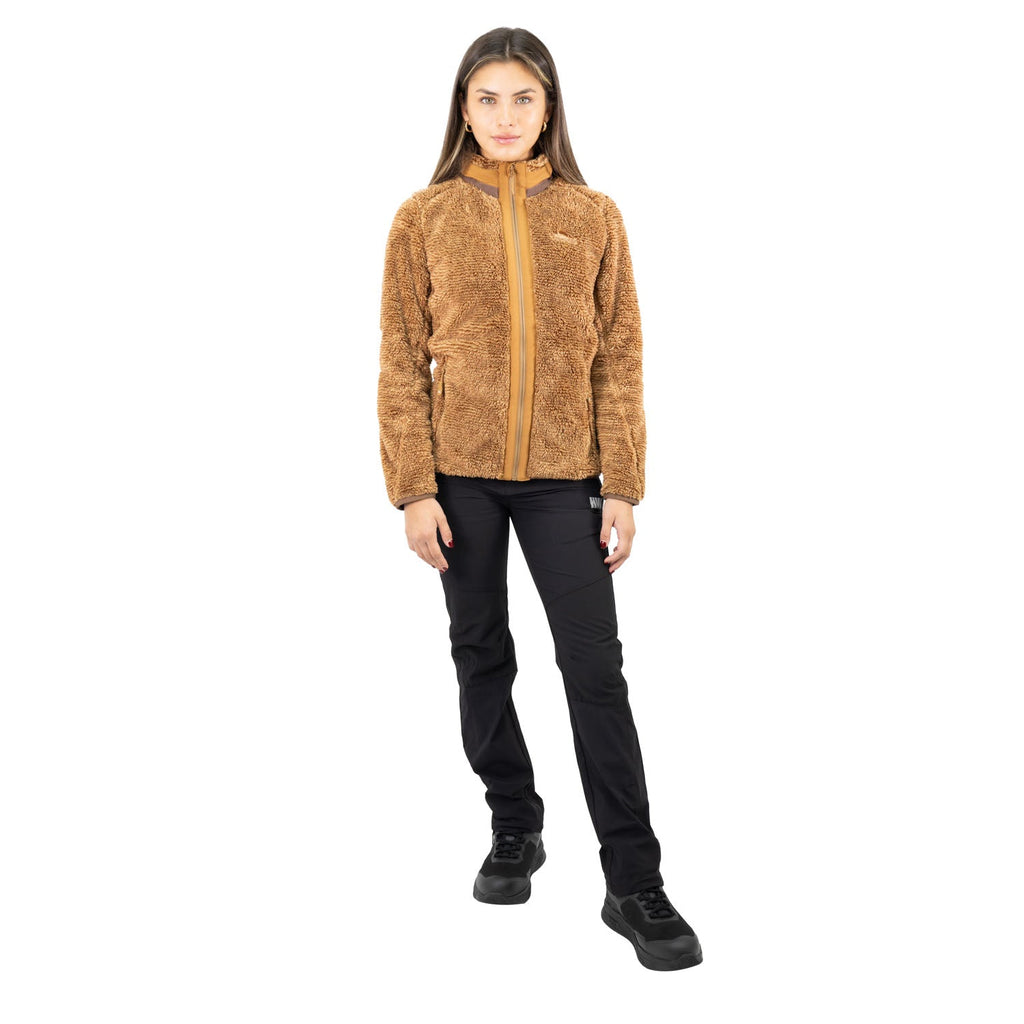 Chiporro Shaggy Hardwork para mujer color camel
