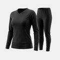 Conjunto interior Cooldry Hardwork para mujer color negro