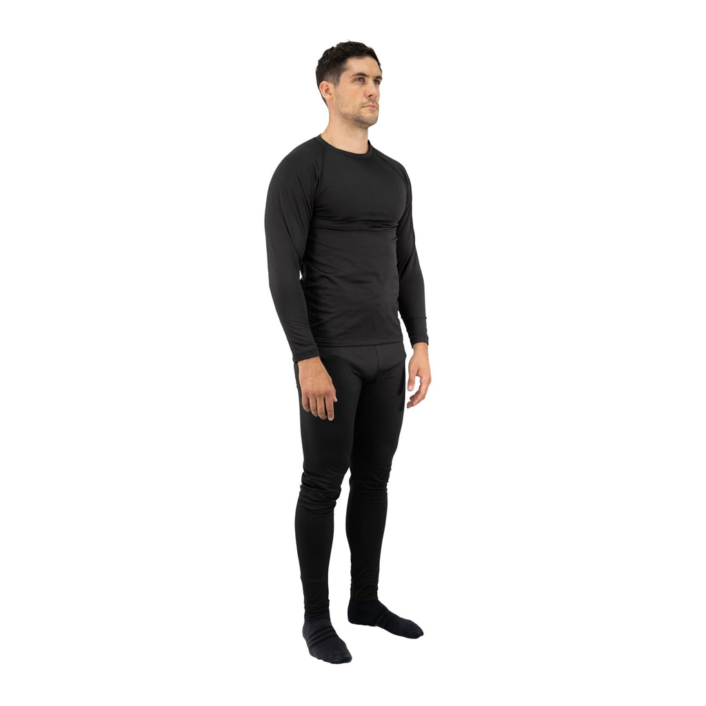 Conjunto interior térmico HDX Hardwork para hombre color negro – otro ángulo