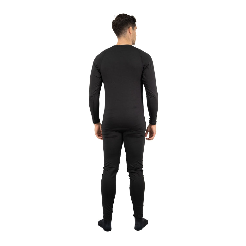 Conjunto interior térmico HDX Hardwork para hombre color negro – vista 4