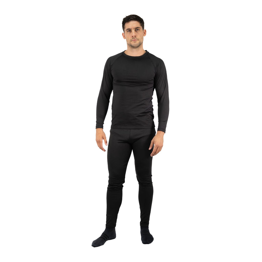 Conjunto interior térmico HDX Hardwork para hombre color negro – vista 5