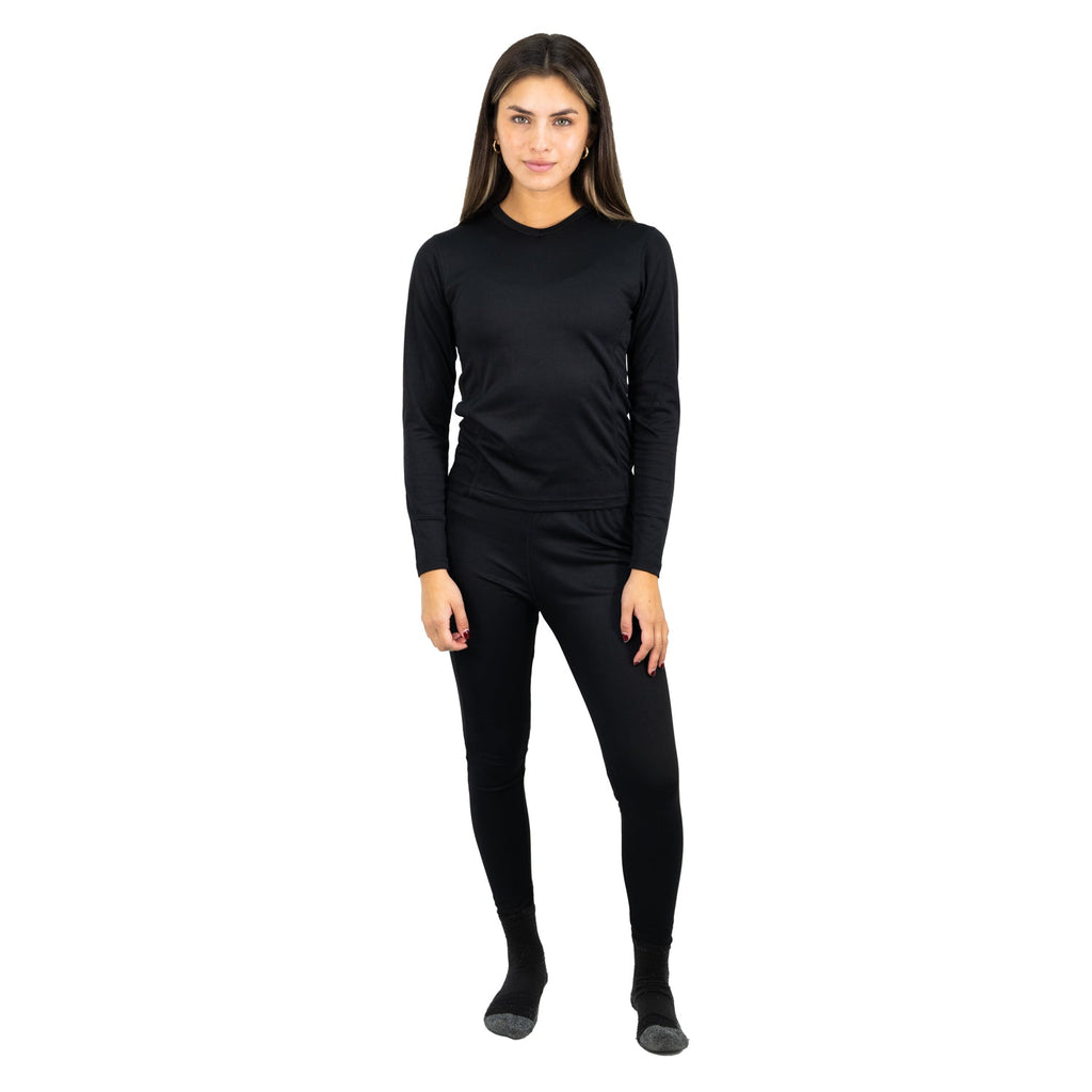 Conjunto interior térmico HDX Hardwork para mujer color negro
