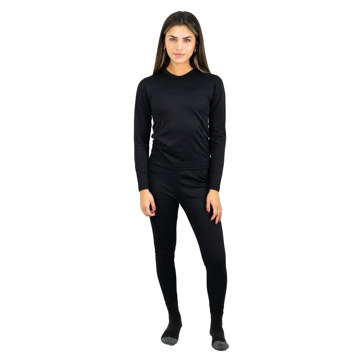 Conjunto interior térmico HDX Hardwork para mujer color negro