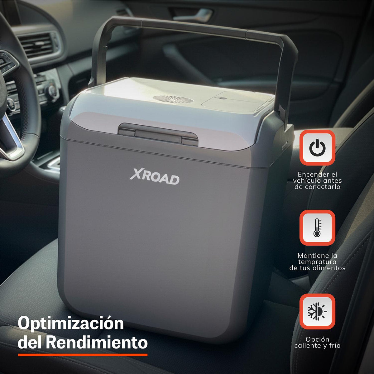 Cooler eléctrico frío y calor 30 L