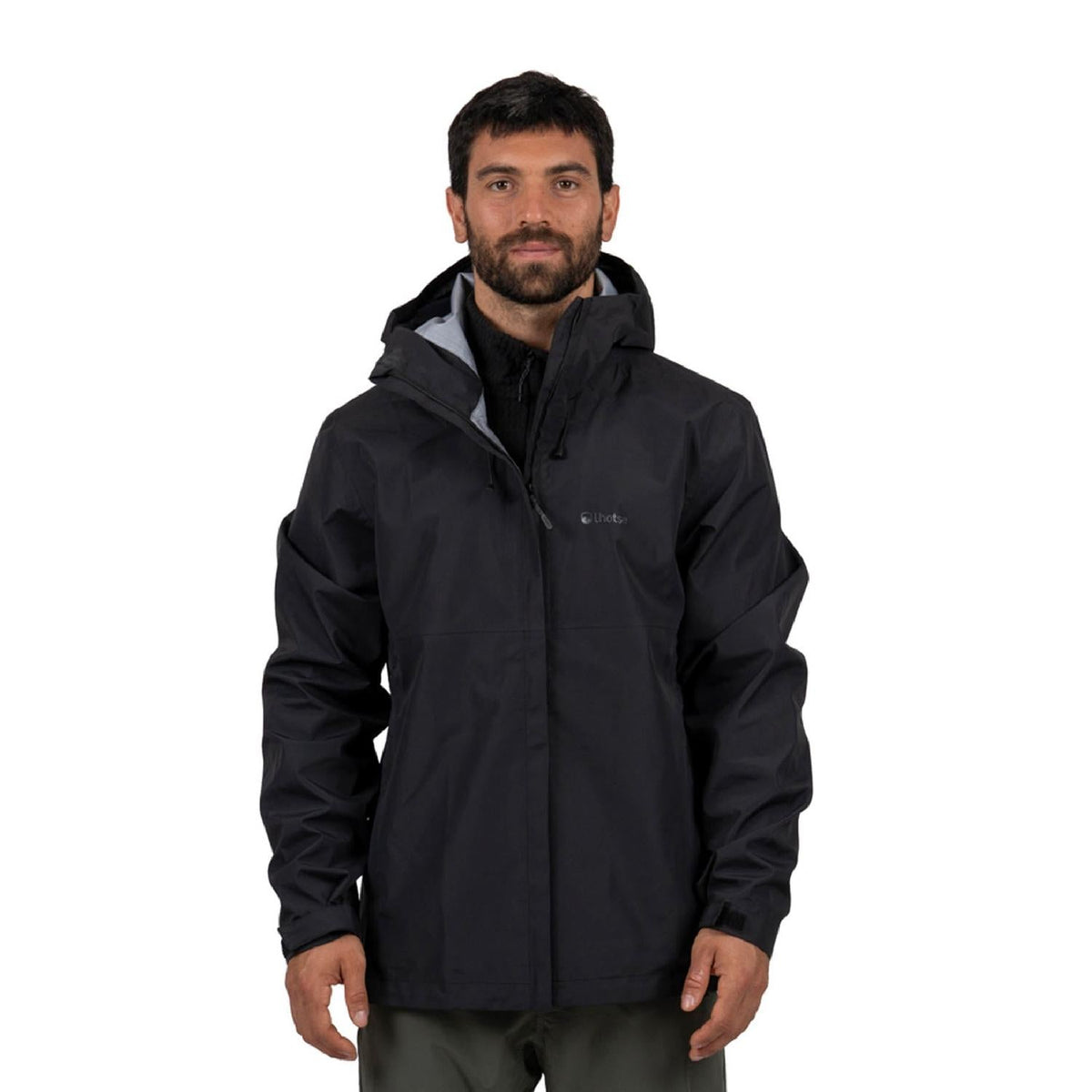 Cortaviento Impermeable Gorak Shep Hombre Lhotse color negro