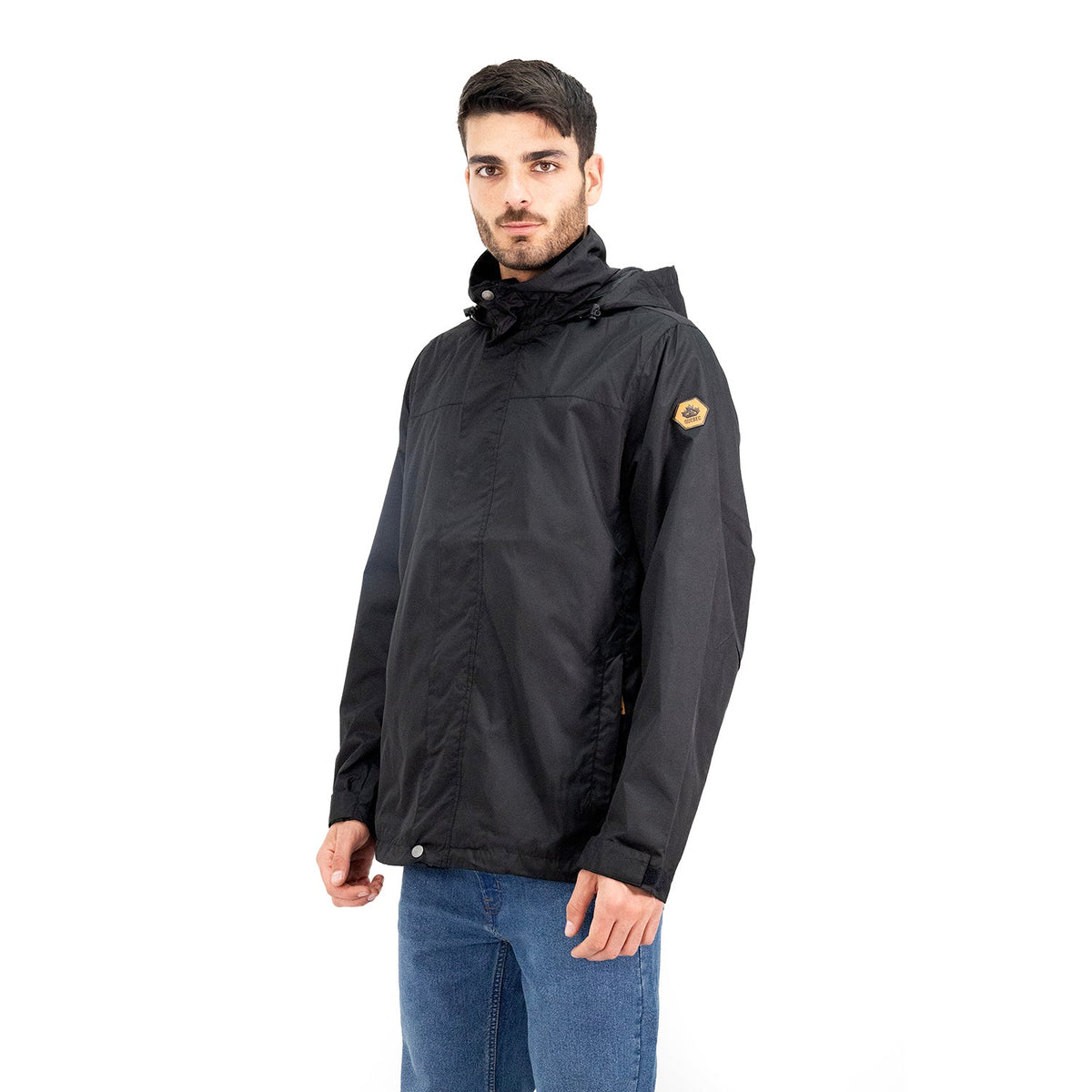 Cortaviento Storm Quebec para hombre color negro