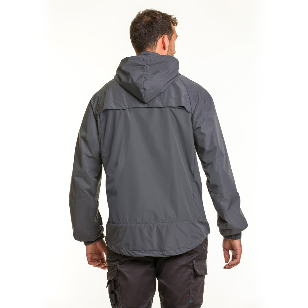 Cortaviento Vent Hardwork para hombre color gris carbón