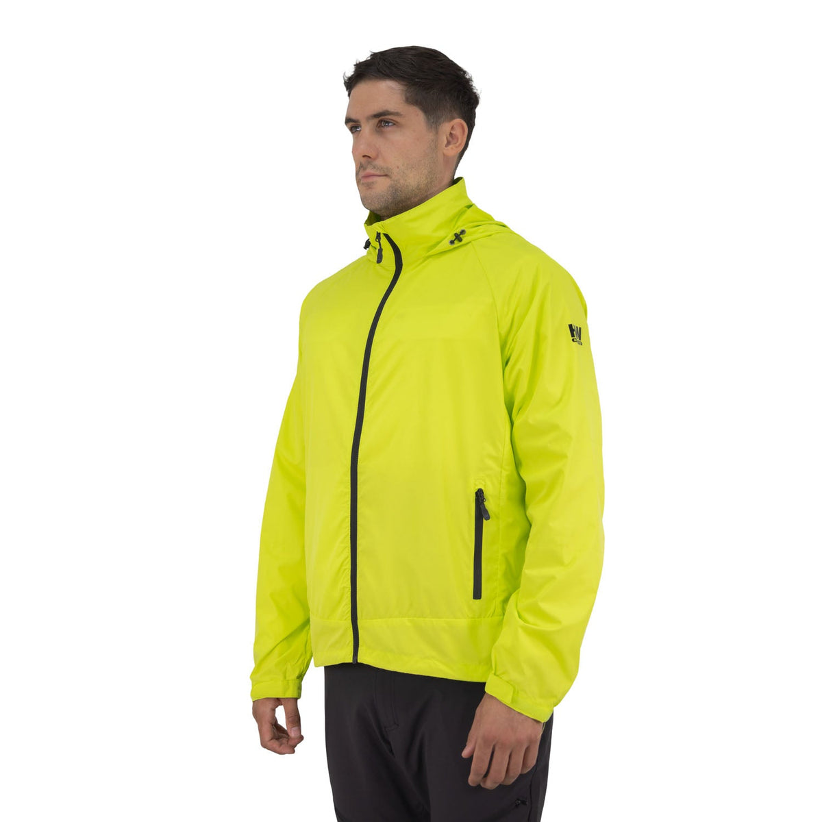 Cortaviento Vent Hardwork para hombre color lima