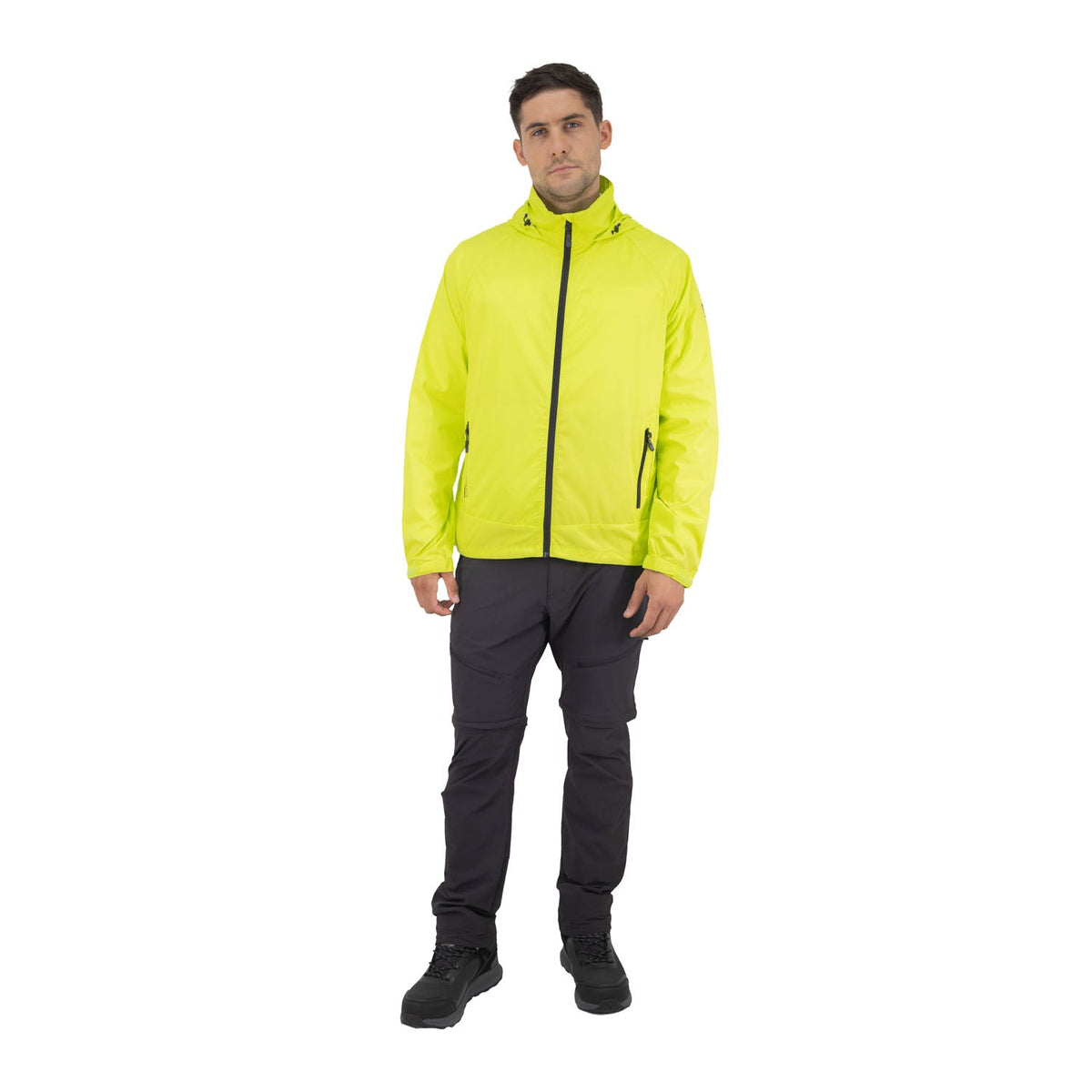 Cortaviento Vent Hardwork para hombre color lima
