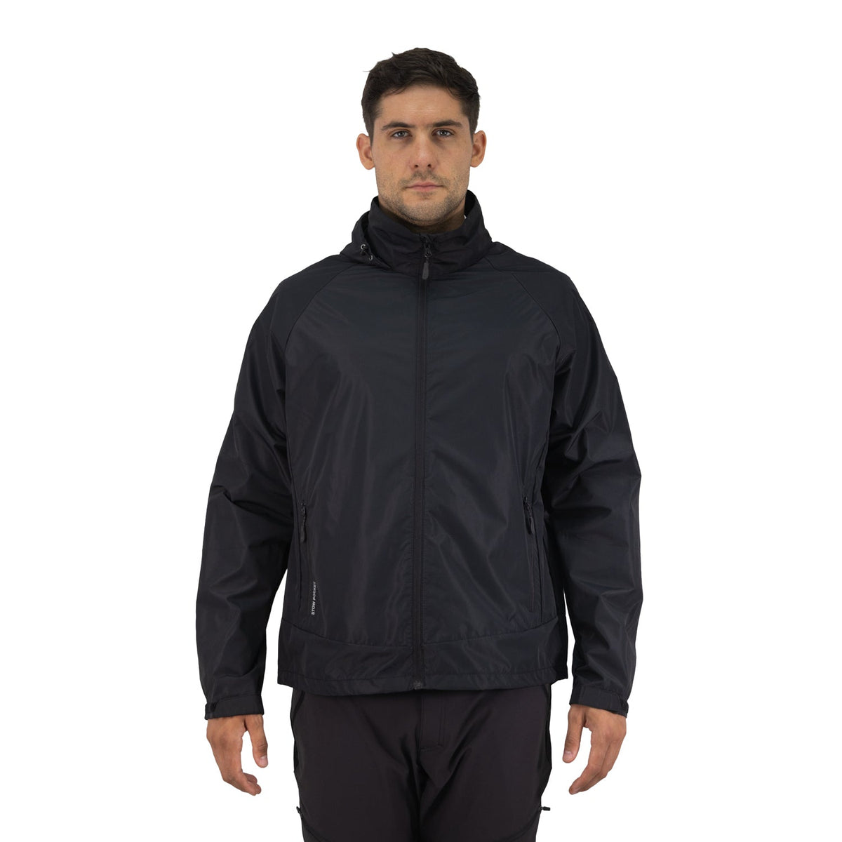 Cortaviento Vent Hardwork para hombre color negro