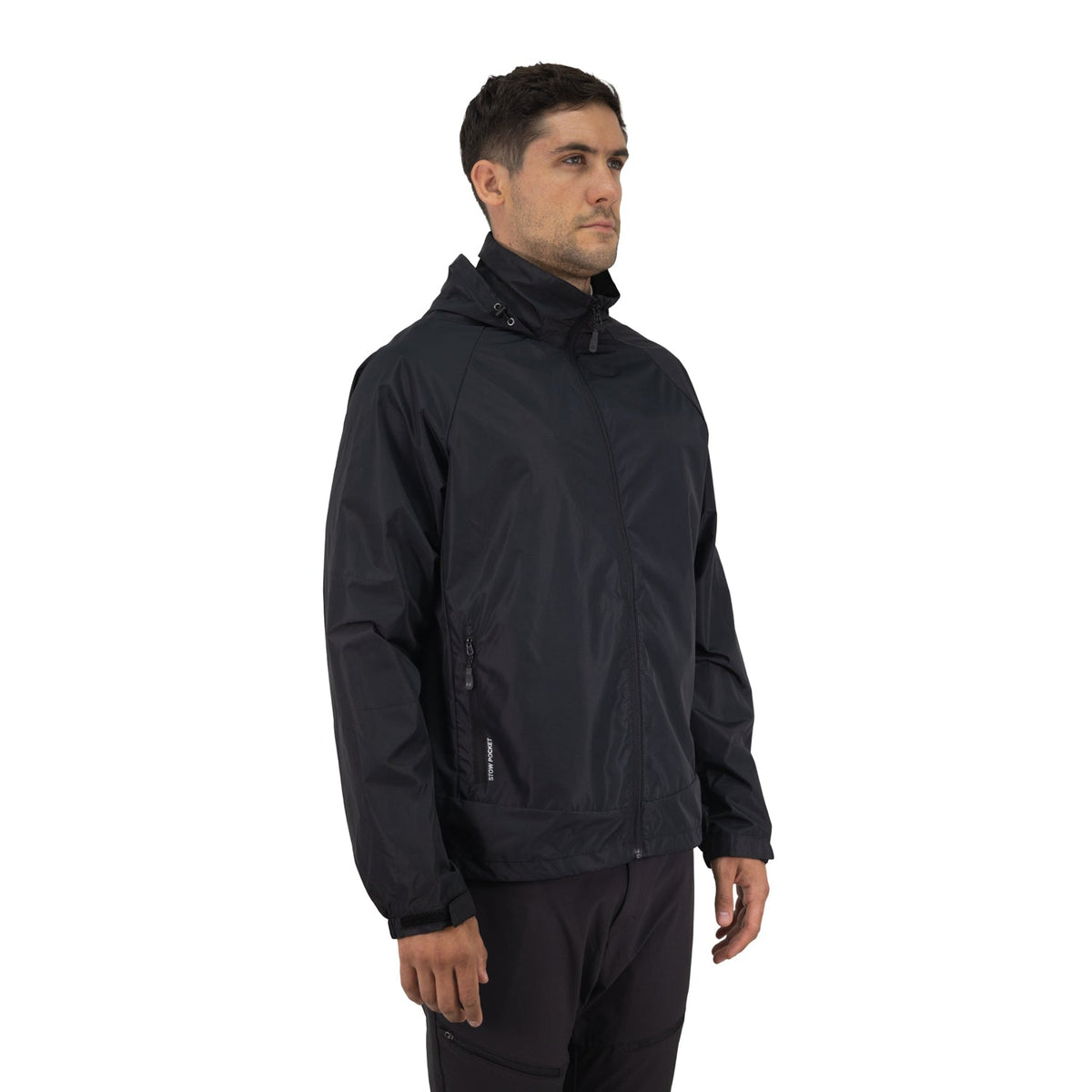 Cortaviento Vent Hardwork para hombre color negro