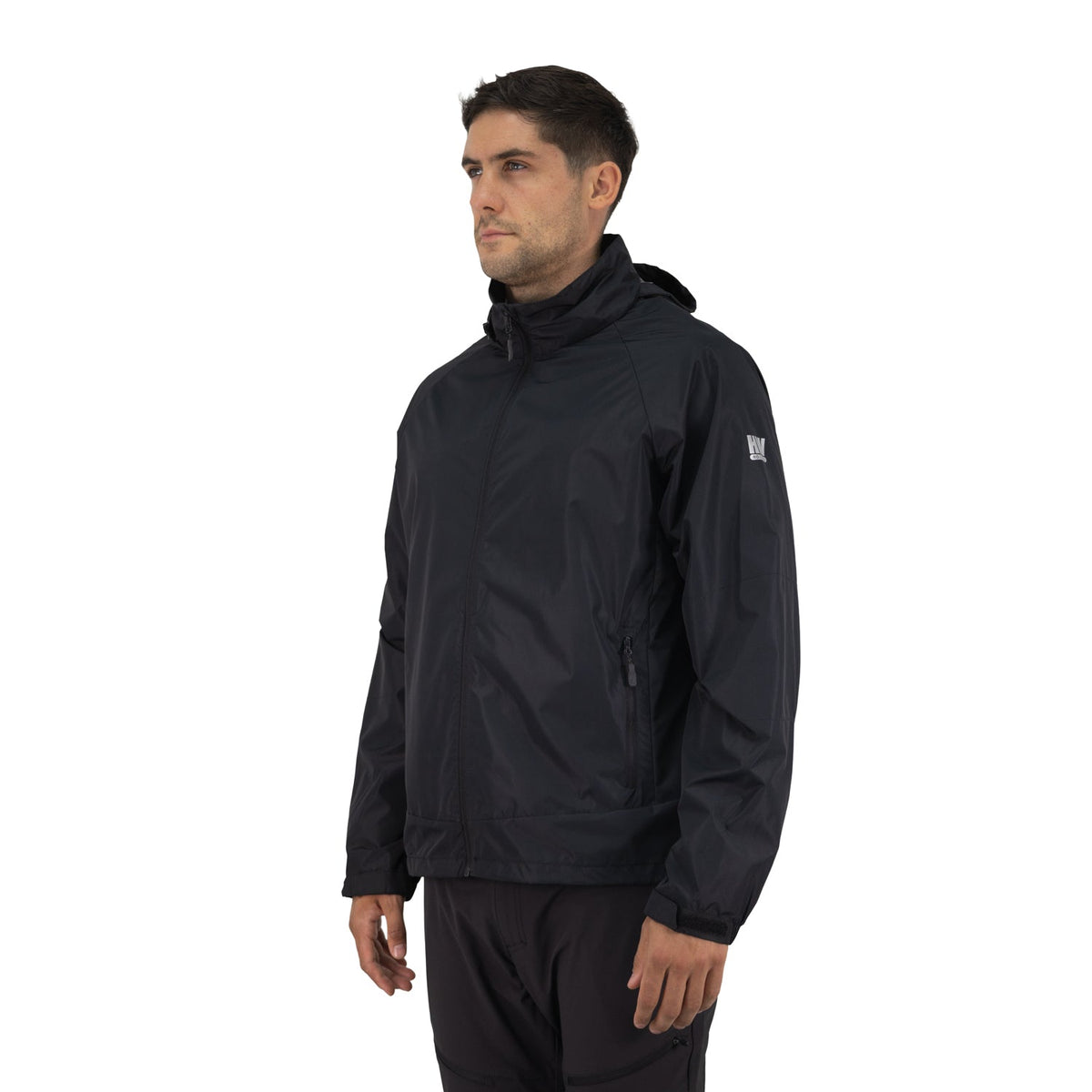 Cortaviento Vent Hardwork para hombre color negro