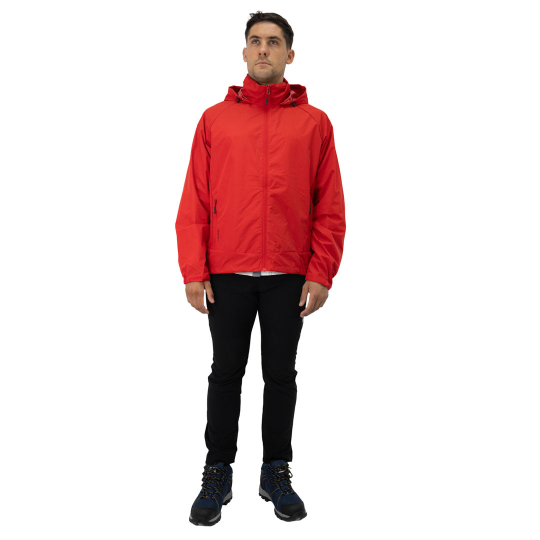 Cortaviento Vent Hardwork para hombre color rojo