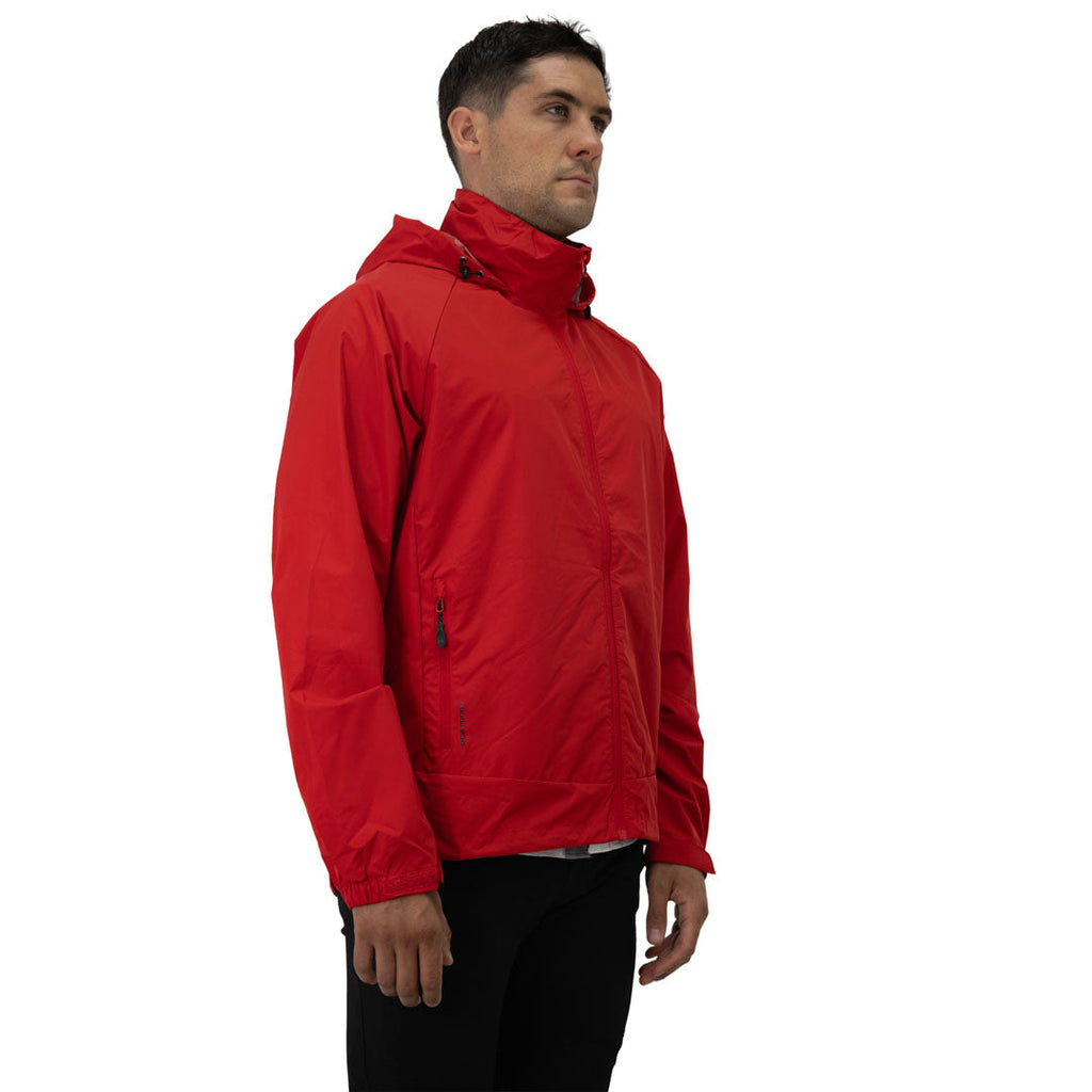 Cortaviento Vent Hardwork para hombre color rojo
