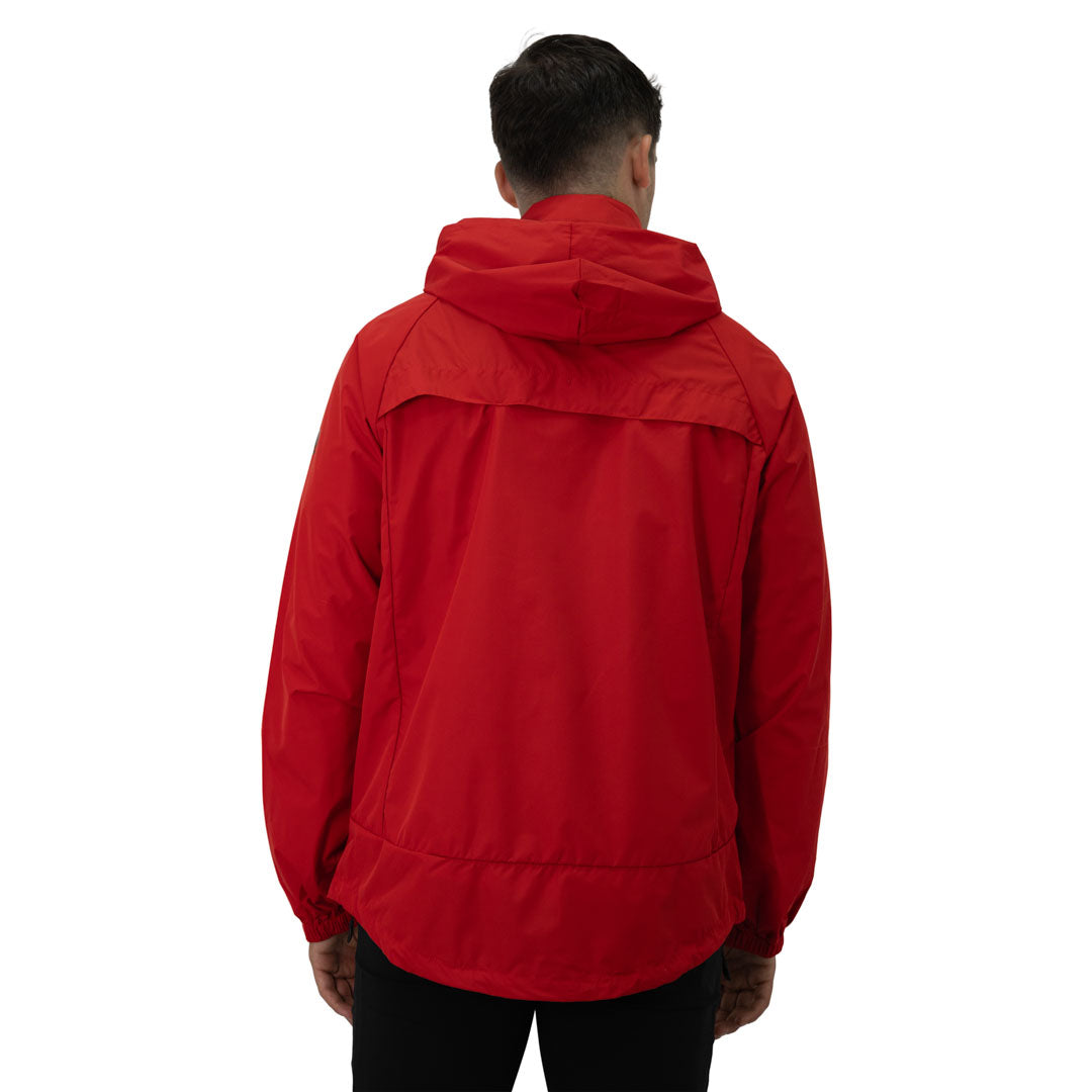 Cortaviento Vent Hardwork para hombre color rojo