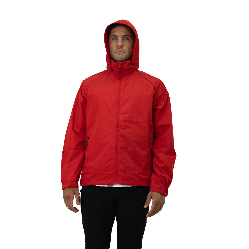 Cortaviento Vent Hardwork para hombre color rojo