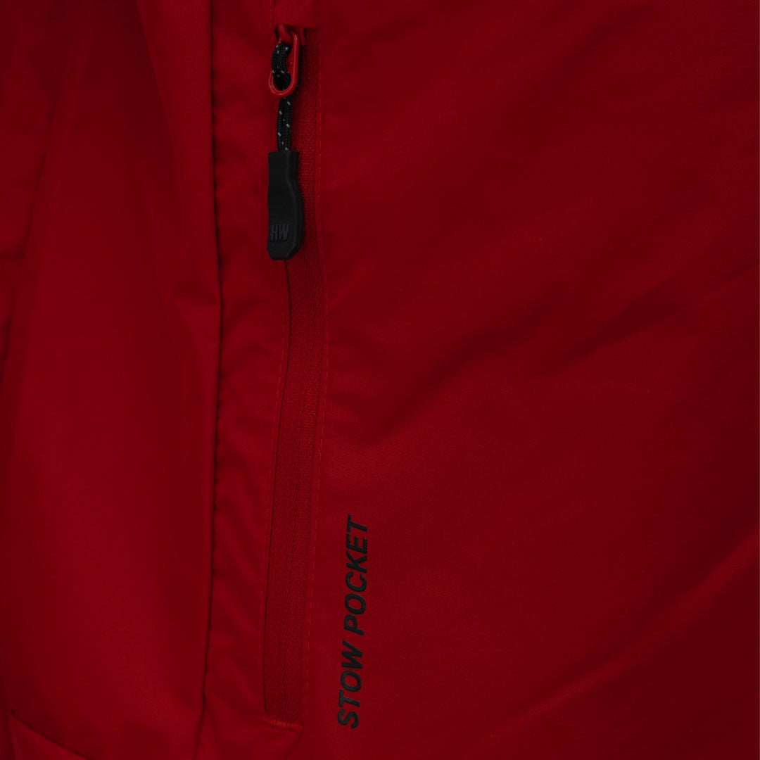 Cortaviento Vent Hardwork para hombre color rojo