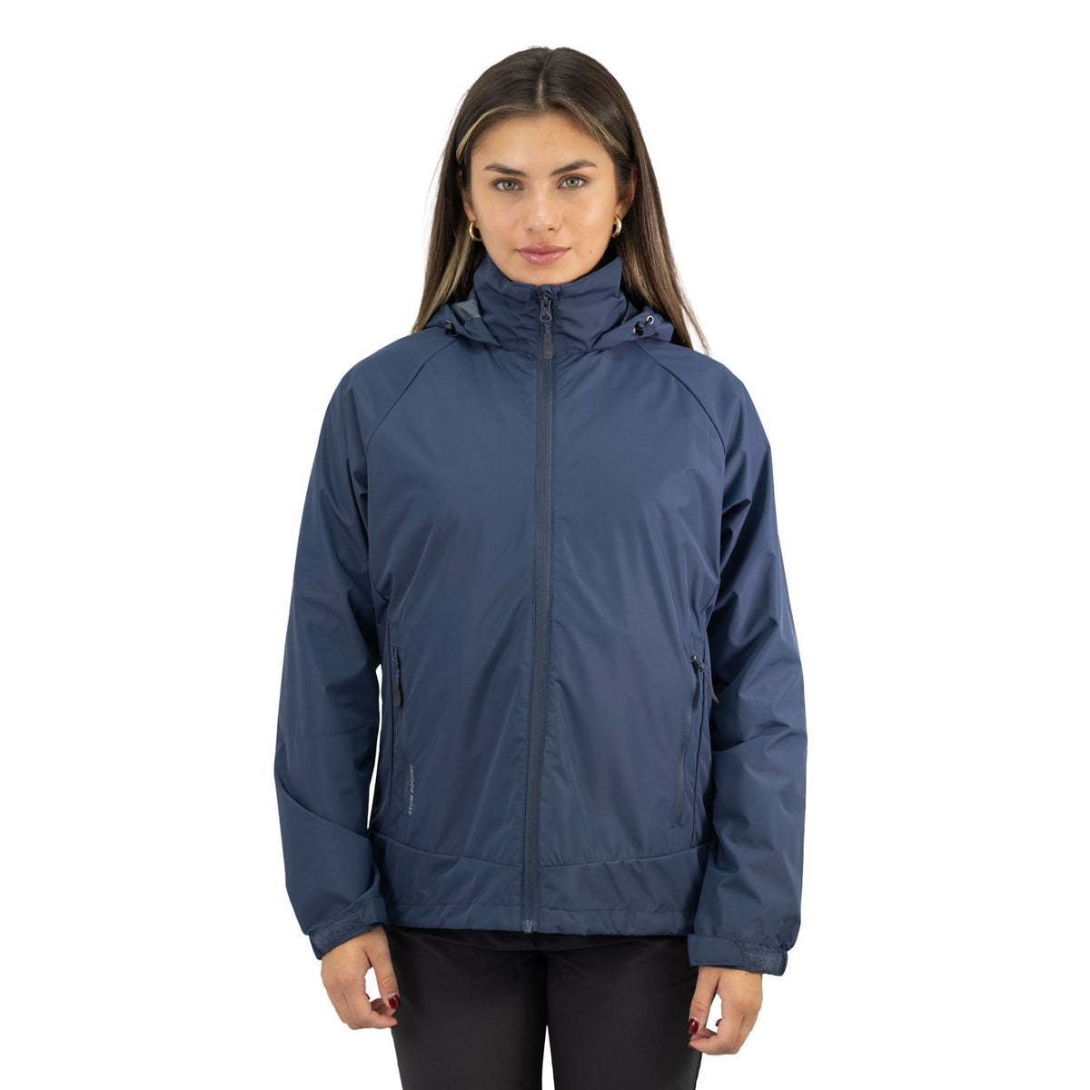 Cortaviento Vent Hardwork para mujer color azul profundo