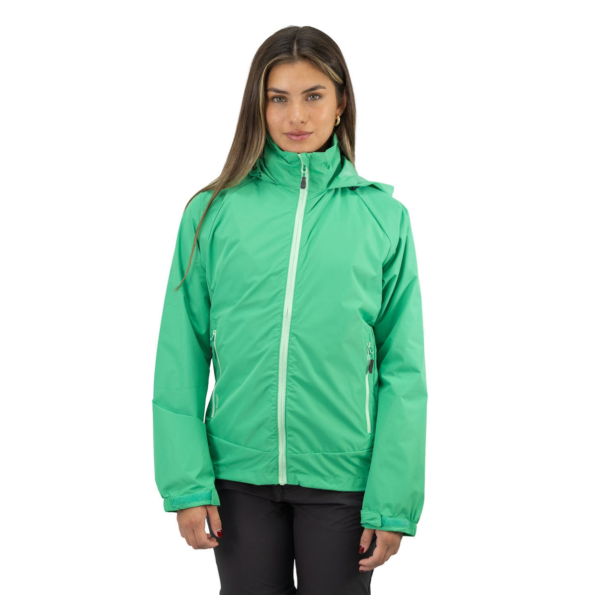 Cortaviento Vent Hardwork para mujer color menta