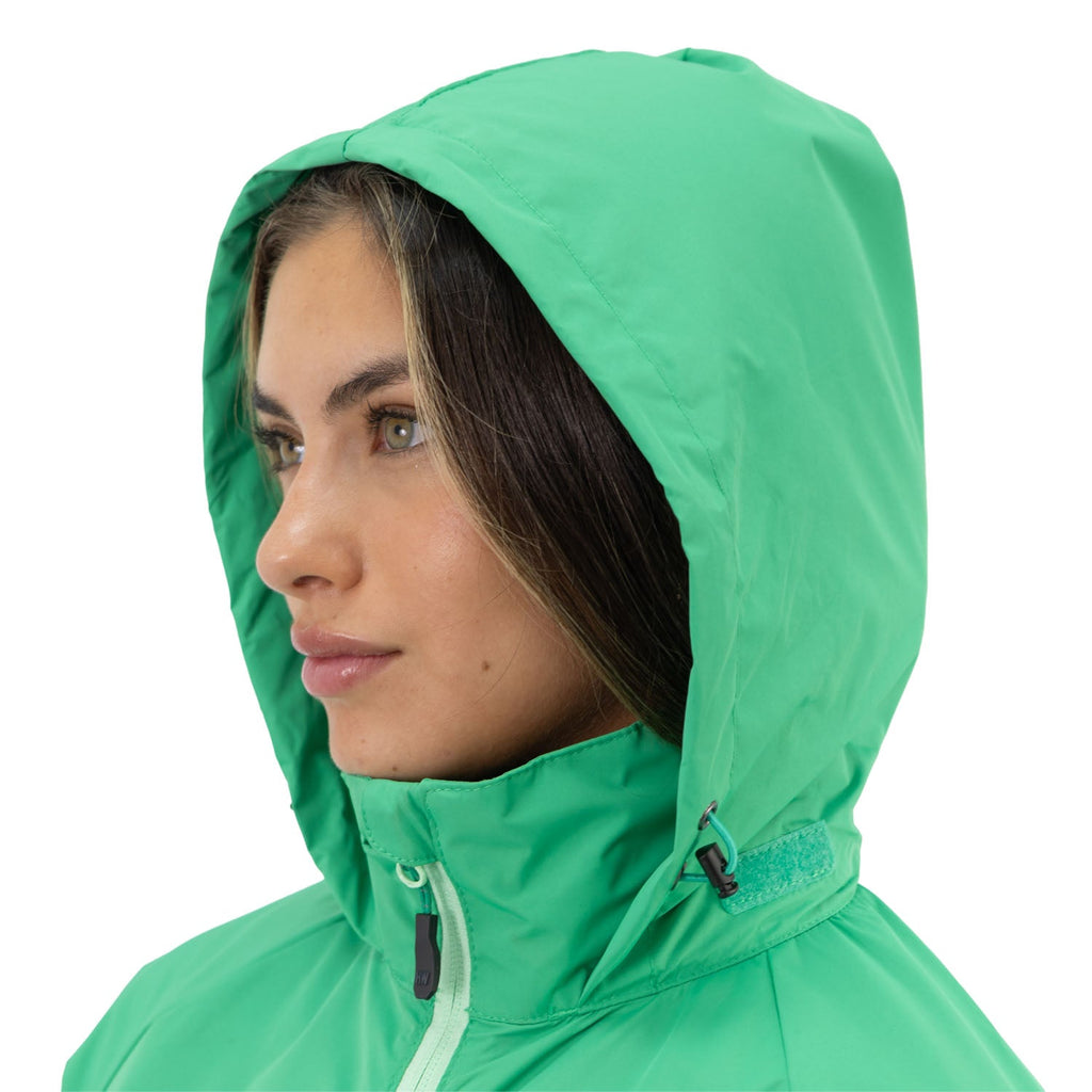 Cortaviento Vent Hardwork para mujer color menta