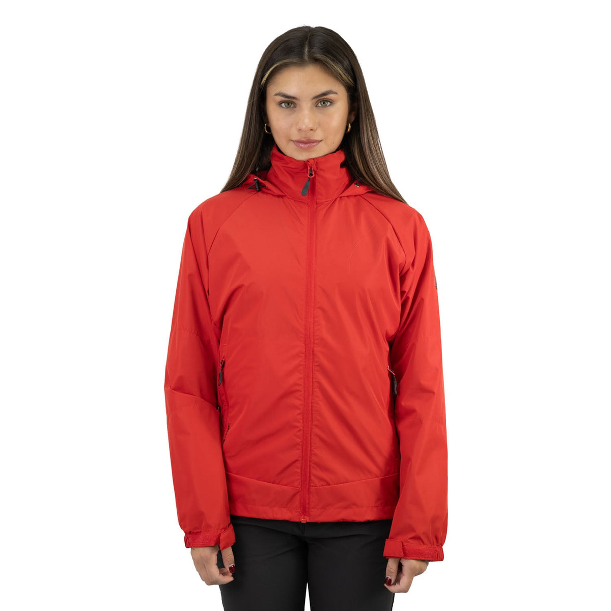 Cortaviento Vent Hardwork para mujer color rojo