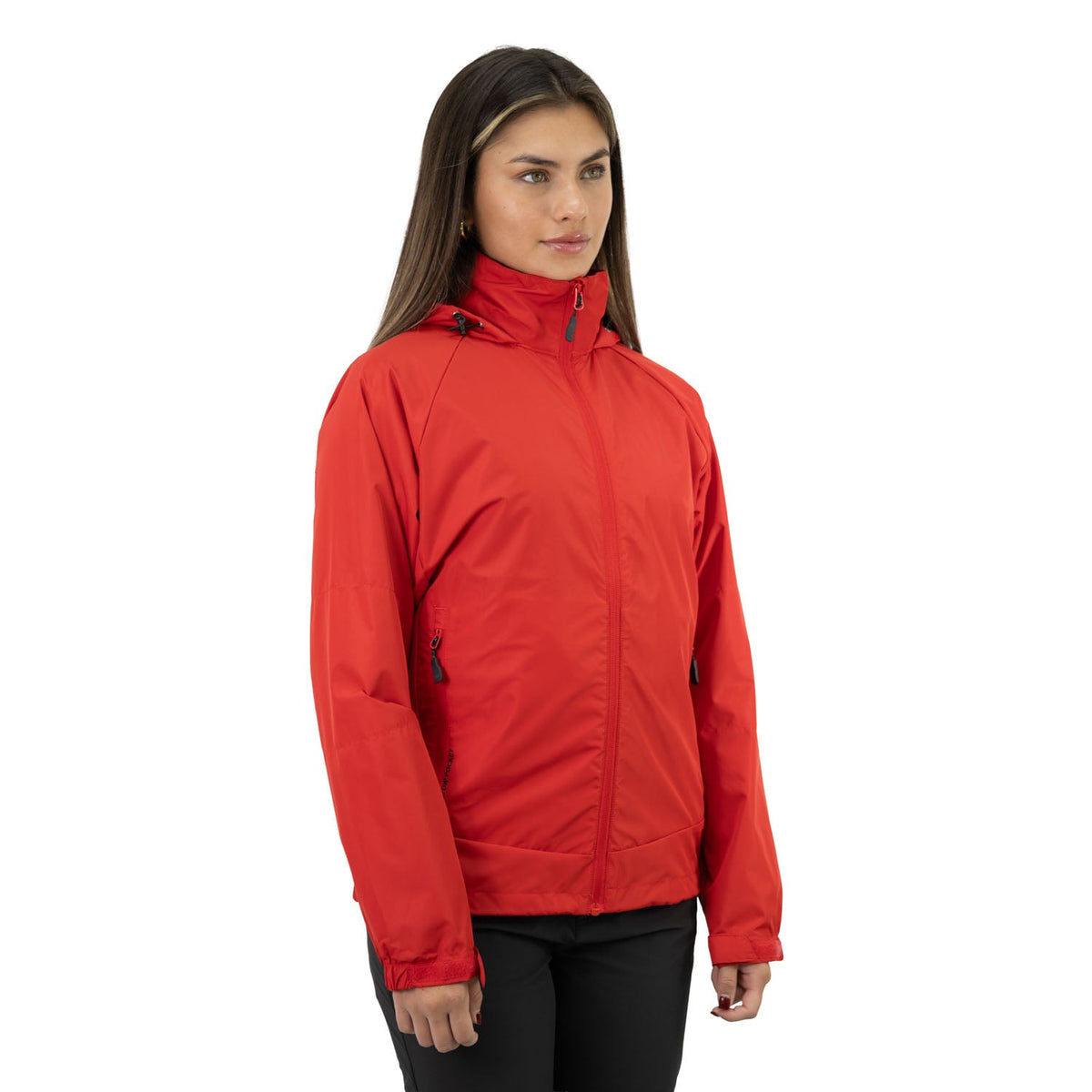 Cortaviento Vent Hardwork para mujer color rojo