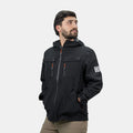 Hardshell Hawk Hardwork para hombre color negro