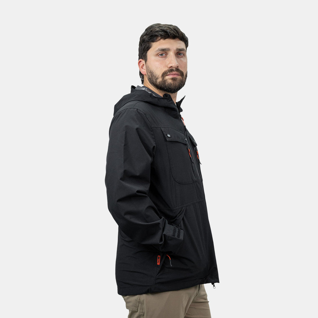 Hardshell Hawk Hardwork para hombre color negro – otro ángulo