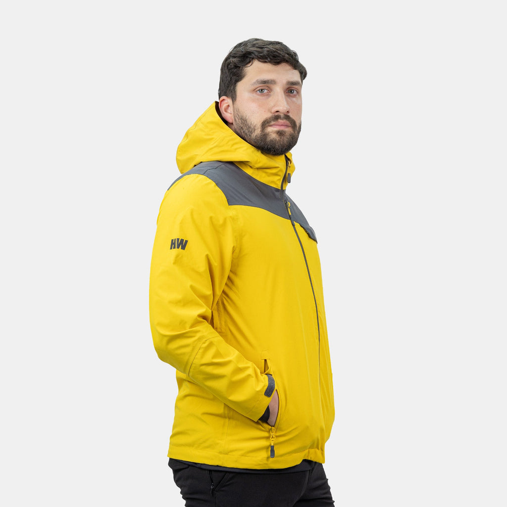 Hardshell Norway Hardwork para hombre color amarillo