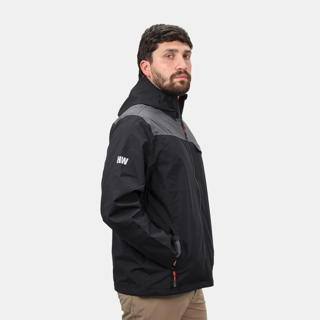 Hardshell Norway Hardwork para hombre color negro