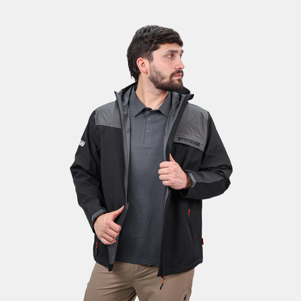 Hardshell Norway Hardwork para hombre color negro