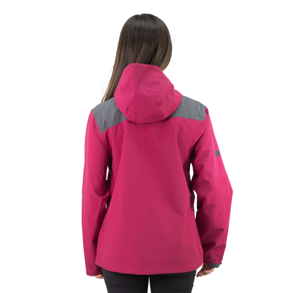 Hardshell Norway Hardwork para mujer color burdeo