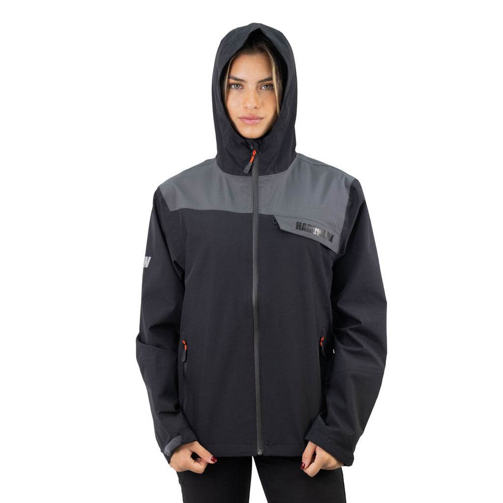 Hardshell Norway Hardwork para mujer color negro
