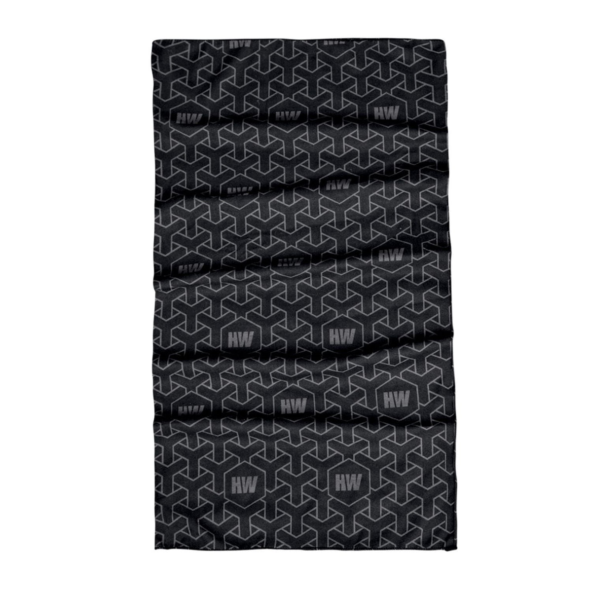 Head wear multiuso negro y gris Hardwork color negro/gris