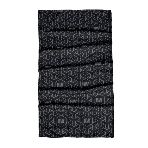 Head wear multiuso negro y gris Hardwork color negro/gris