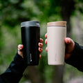 Pack 2 Vasos Térmicos Termicup 590 ml Negro y Beige