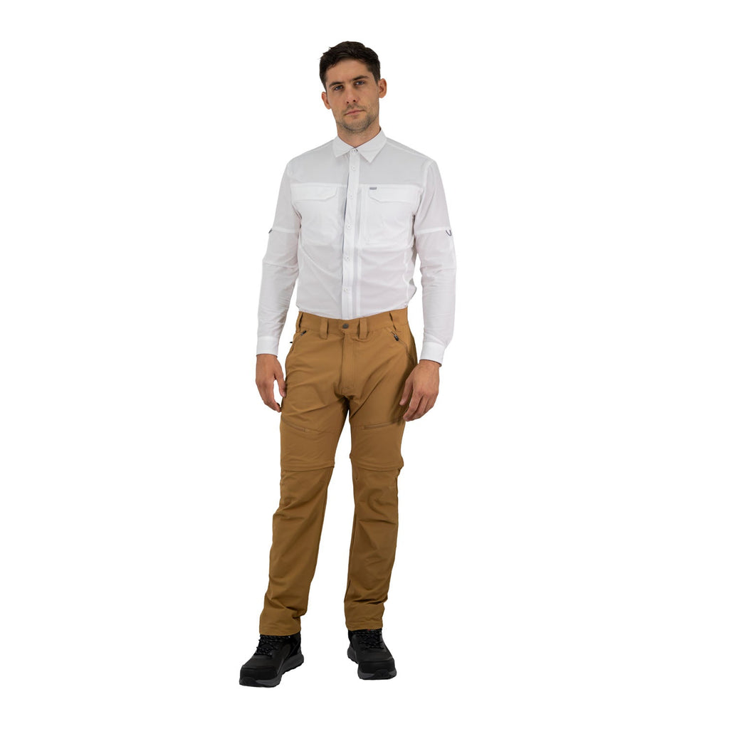 Pantalón desmontable Summit Hardwork para hombre color arena