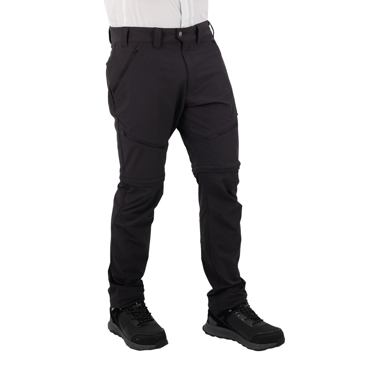 Pantalón desmontable Summit Hardwork para hombre color gris carbón