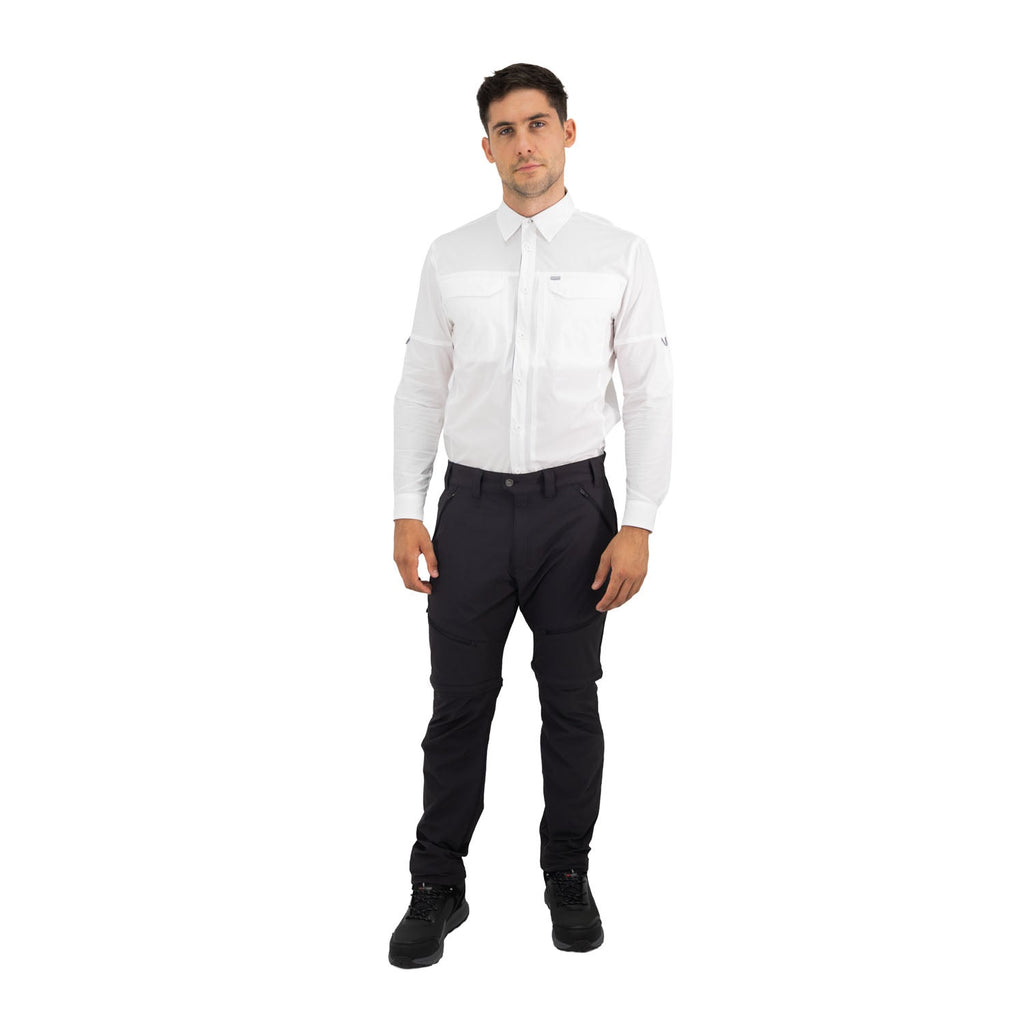 Pantalón desmontable Summit Hardwork para hombre color gris carbón