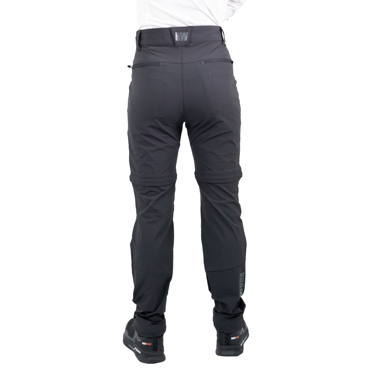 Pantalón desmontable Summit Hardwork para mujer color gris carbón