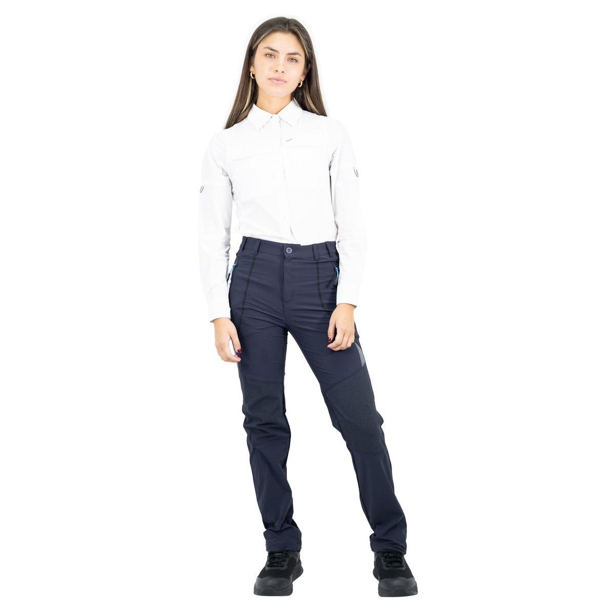 Pantalón Nahuel Hardwork para mujer color azul oscuro