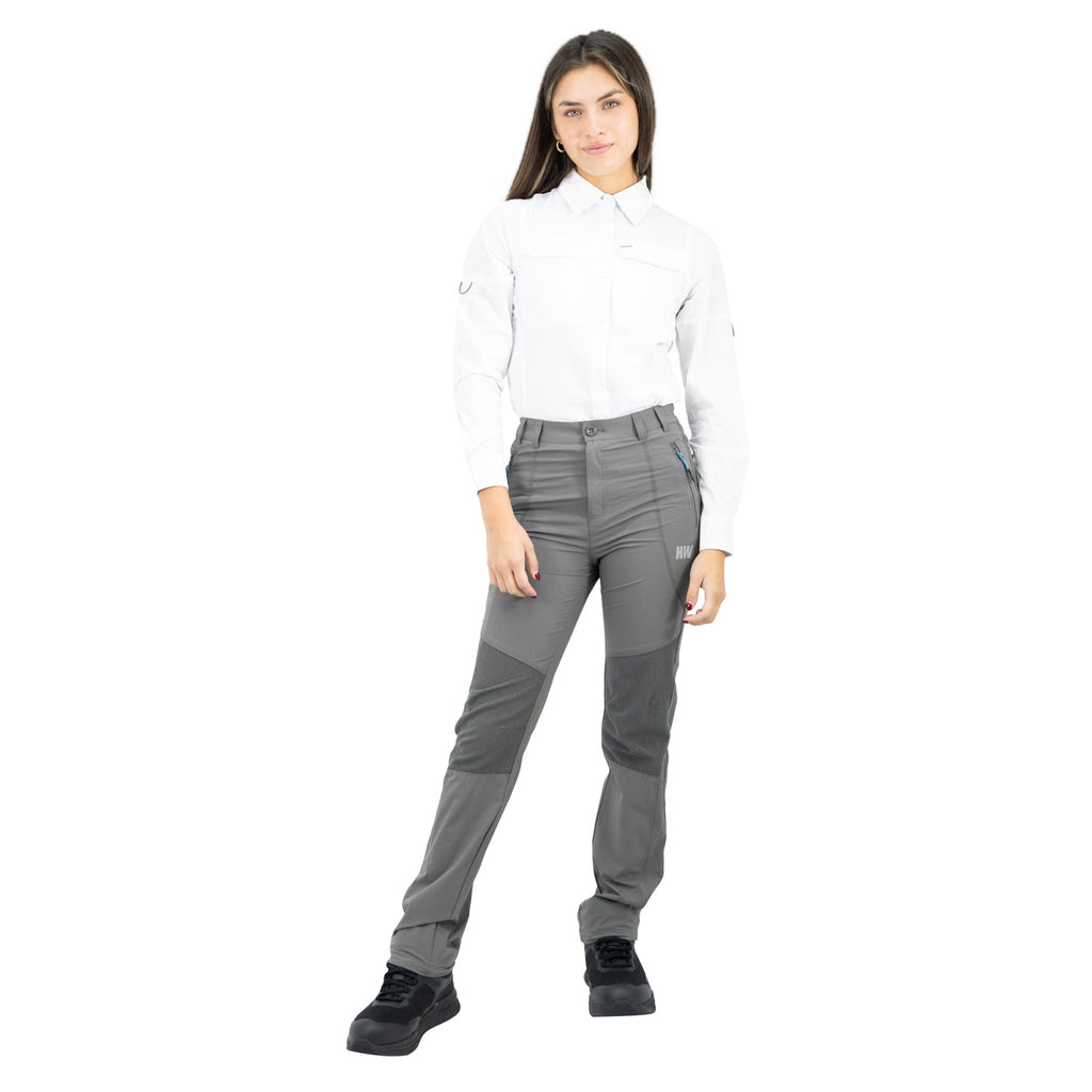 Pantalón Nahuel Hardwork para mujer color gris