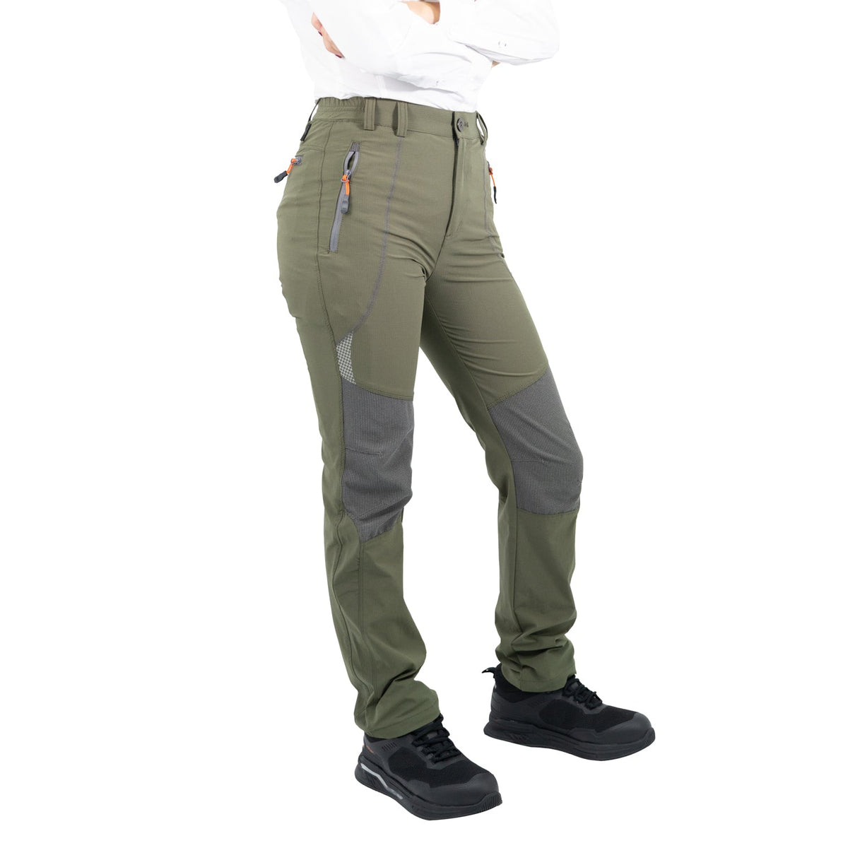 Pantalón Nahuel Hardwork para mujer color verde oliva