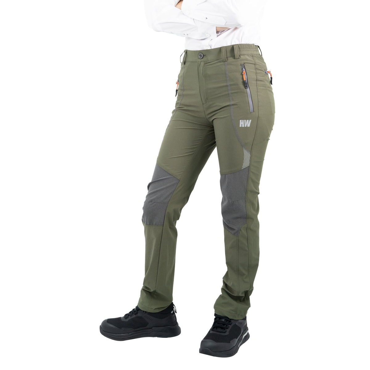 Pantalón Nahuel Hardwork para mujer color verde oliva