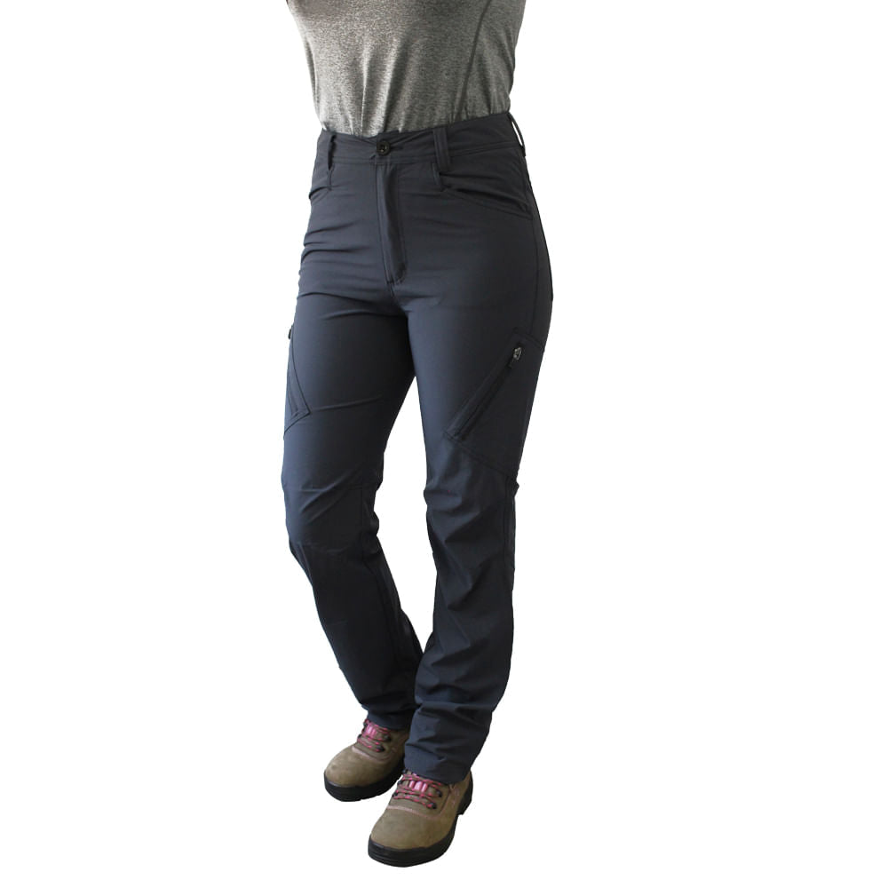 Pantalón New Atacama Hardwork para mujer color gris