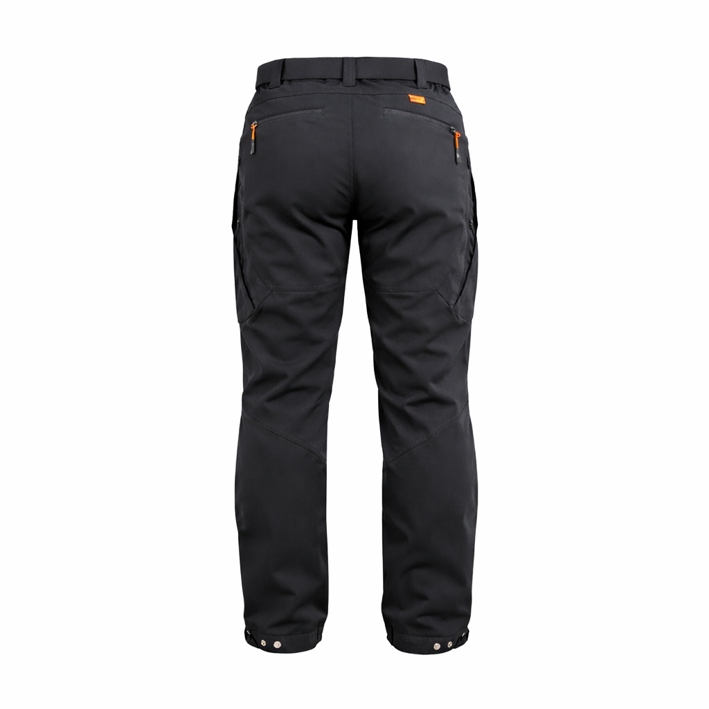 Pantalón Racer Hardwork para hombre color negro – otro ángulo