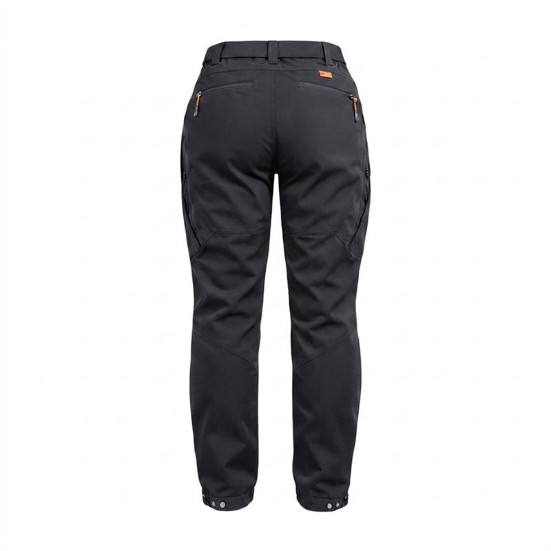 Pantalón Racer Hardwork para mujer color negro – otro ángulo